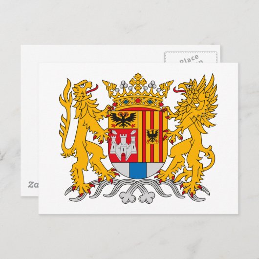 Antwerpse wapenschild Briefkaart (Voorkant / Achterkant)