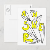 ANTWOORD BRIEFKAART (Voorkant / Achterkant)