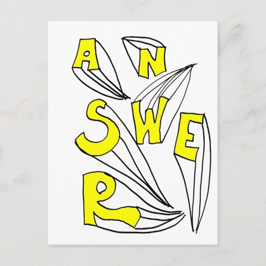 ANTWOORD BRIEFKAART (Voorkant)