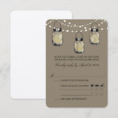 Antwoord Bruiloft Mason Pot (Voorkant / Achterkant)