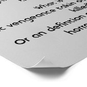 Antwoord mij poster (Hoek)