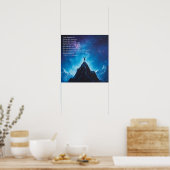 Antwoord Nee (deur 1053) Poster (Keuken)