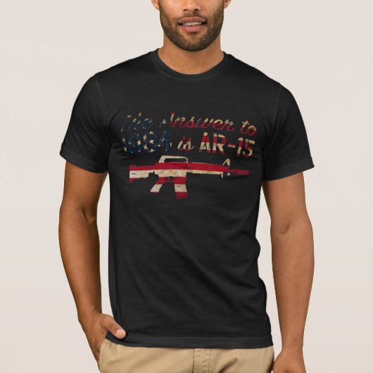 Antwoord op 1984 t-shirt (Voorkant)