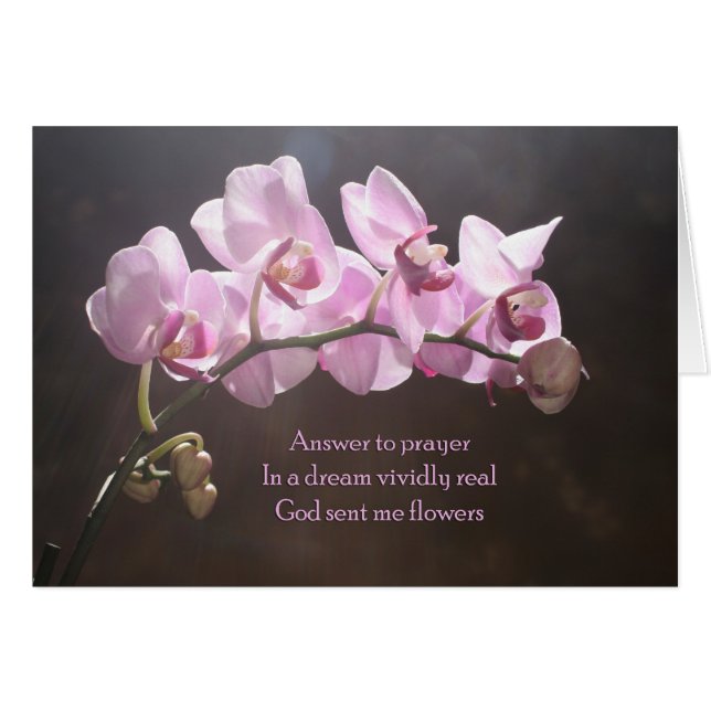 Antwoord op de Prayer-kaart (Voorkant Horizontaal)