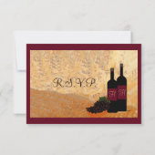 Antwoord op RSVP van wijngebrande wijn (Achterkant)