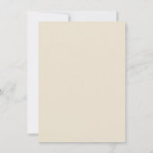 antwoord op vraag rsvp elegant , romantische liefd kaart (Achterkant)