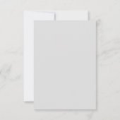 Antwoord, Reageer R.S.V.P. Love Wedding RSVP Kaartje (Achterkant)