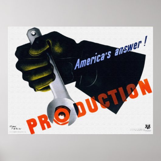 Antwoord van Amerika - Productie-Poster Poster (Voorkant)