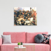 Antwoord van de Zaporozhian Cossacks Canvas Afdruk (Insitu (Woonkamer))