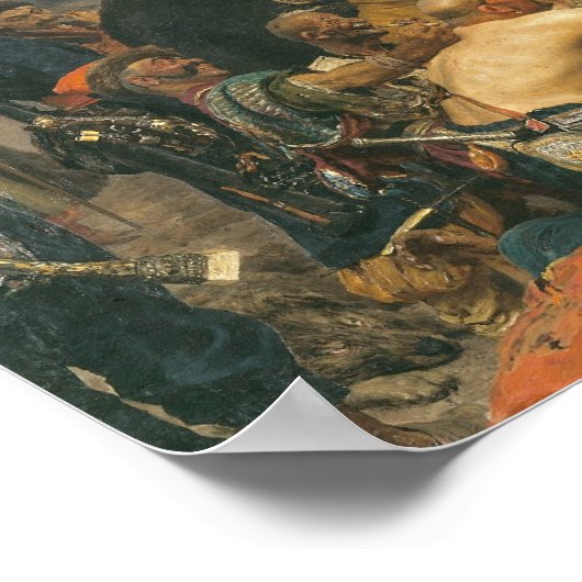 Antwoord van de Zaporozhian Cossacks ... - Geperso Poster (Hoek)