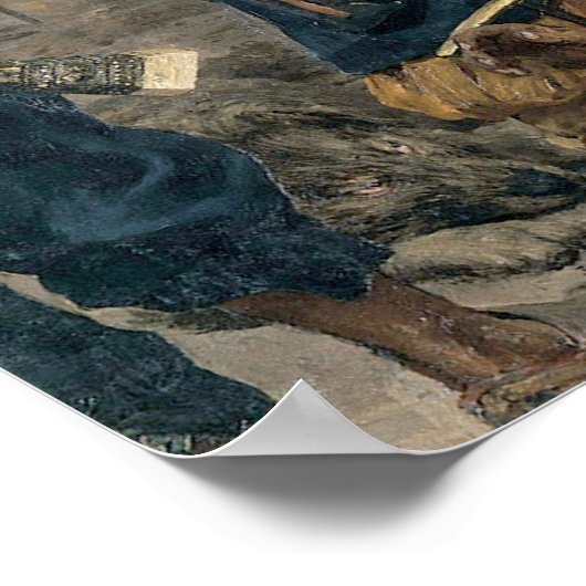 Antwoord van de Zaporozhian Cossacks Poster (Hoek)