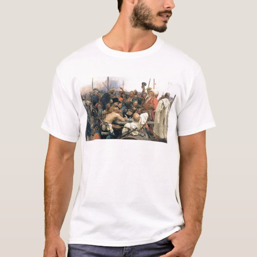 Antwoord van de Zaporozhian Cossacks T-shirt (Voorkant)