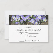 Antwoord van Pansies Wedding RSVP (Voorkant)