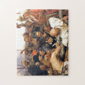 Antwoord van Repin op de Kozaky/Kossacks in Oekraï Legpuzzel (Verticaal)