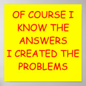 ANTWOORDEN POSTER (Voorkant)