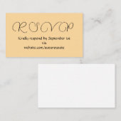 Antwoordkaart Informatiekaartje (Voorkant / Achterkant)