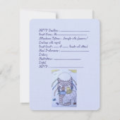 Antwoordkaart 'Op, op en weg' RSVP Kaartje (Achterkant)