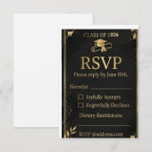 Antwoordkaart RSVP Kaartje (Voorkant / Achterkant)