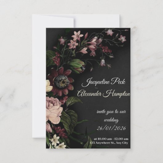 Antwoordkaart RSVP Kaartje (Voorkant)