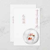 Antwoordkaart RSVP Kaartje (Voorkant / Achterkant)