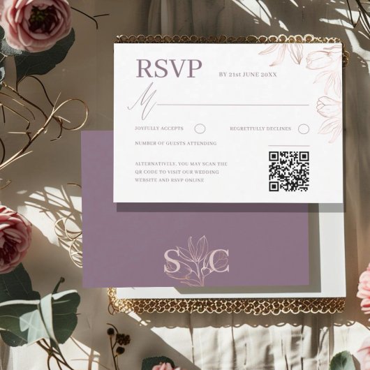 Antwoordkaart RSVP Kaartje