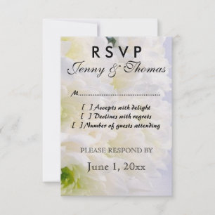 Antwoordkaart voor RSVP Kaartje