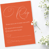 Antwoordkaart voor Verona Sunset RSVP