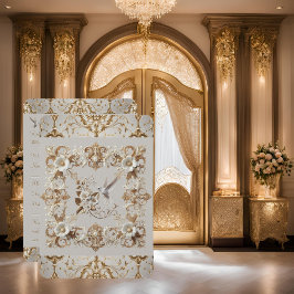Antwoordkaart Witte Kolibrie Fancy RSVP Kaartje