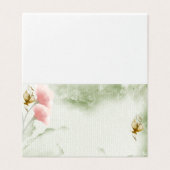 Antwoordkaarten gevouwen kaart (Buitenkant ongevouwen)