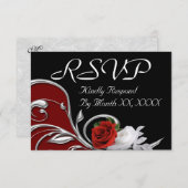 Antwoordkaarten RSVP Kaartje (Voorkant / Achterkant)