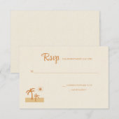 Antwoordkaarten voor Adventure of a Lifetime RSVP Kaartje (Voorkant / Achterkant)