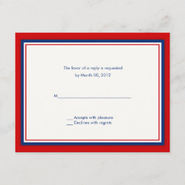 Antwoordkaarten voor honkweduwen RSVP kaartje