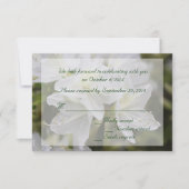 Antwoordkaarten voor lente-, zomerhuwelijken. kaart (Voorkant)