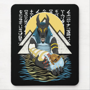 Anubis Ancient Egyptian God Illustration Muismat