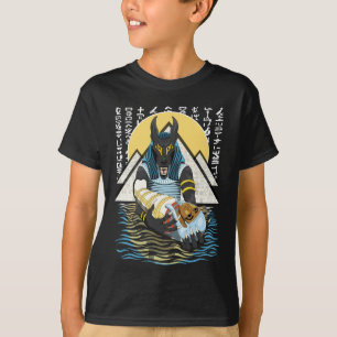 Anubis Ancient Egyptian God Illustration T-shirt