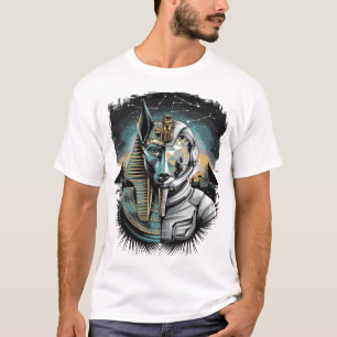 Anubis Astronaut - Bewaker van de Kosmos T-shirt