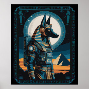 Anubis Astronaut - Kosmische Bewaker van het hiern Poster