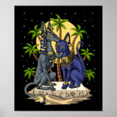 Anubis Bastet Poster (Voorkant)