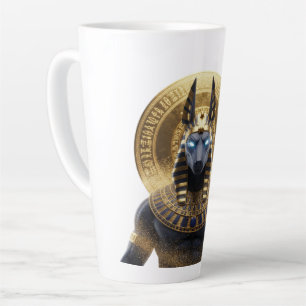 Anubis – Beschermer van het hiernamaals   Egyptisc Latte Mok
