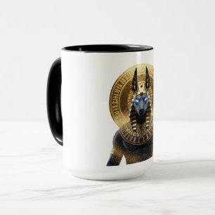 Anubis – Beschermer van het Hiernamaals   Egyptisc Mok