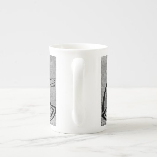 Anubis Bone China Mok (Achterkant)