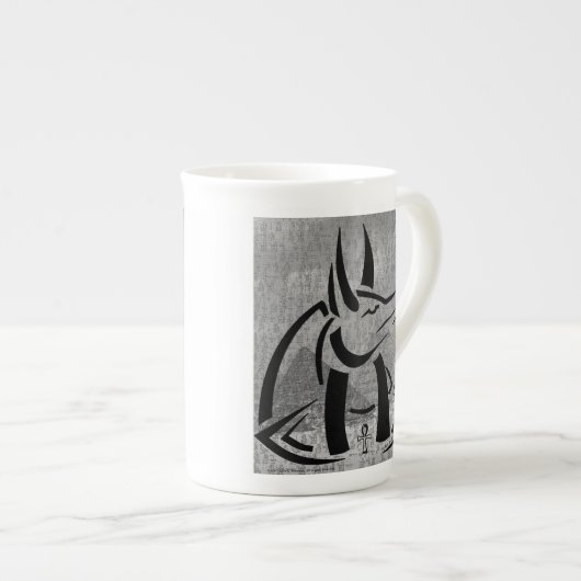 Anubis Bone China Mok (Voorkant rechts)