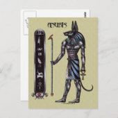 Anubis Briefkaart (Voorkant / Achterkant)