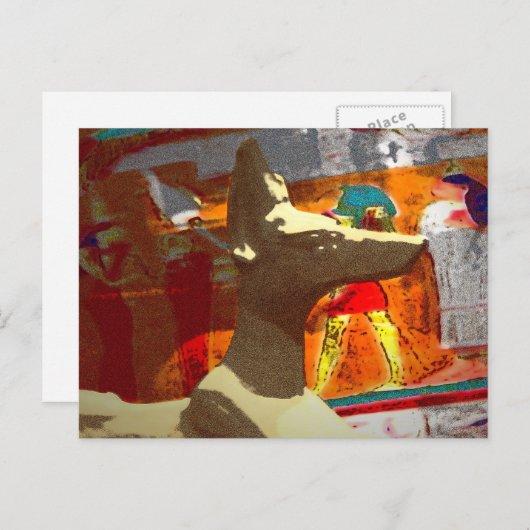 Anubis Briefkaart (Voorkant / Achterkant)