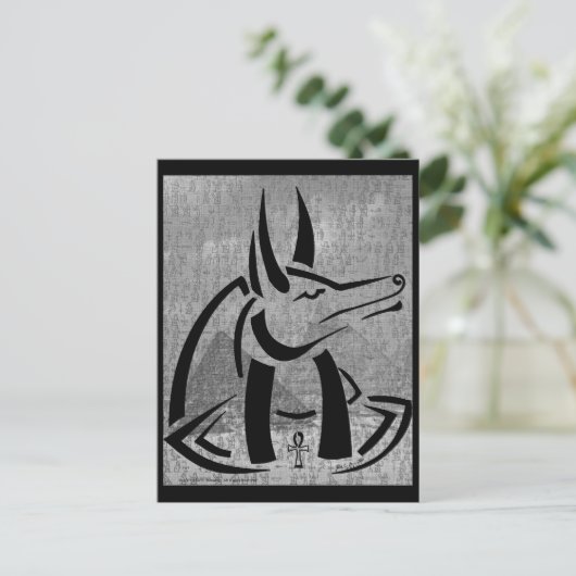 Anubis Briefkaart (Staand voorkant)