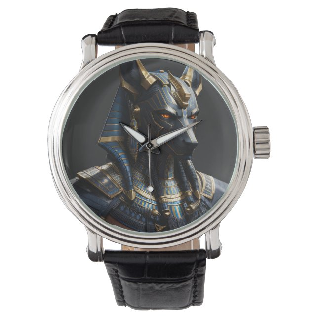 Anubis: De Bewaker van Zielen Horloge (Voorkant)