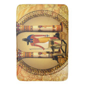 Anubis de egyptische god badmat (Voorkant Verticaal)