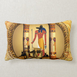 Anubis, de egyptische god kussen