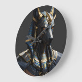 Anubis: De Tijdwaarnemer van de Eeuwigheid Grote Klok (Hoek)