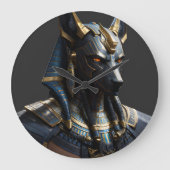 Anubis: De Tijdwaarnemer van de Eeuwigheid Grote Klok (Voorkant)